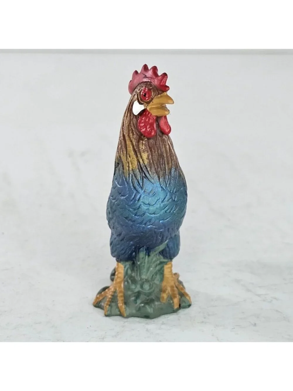 schleich rooster colorful